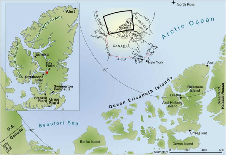 Ellesmere Island Map How To Get To The Northernmost Canadian Island