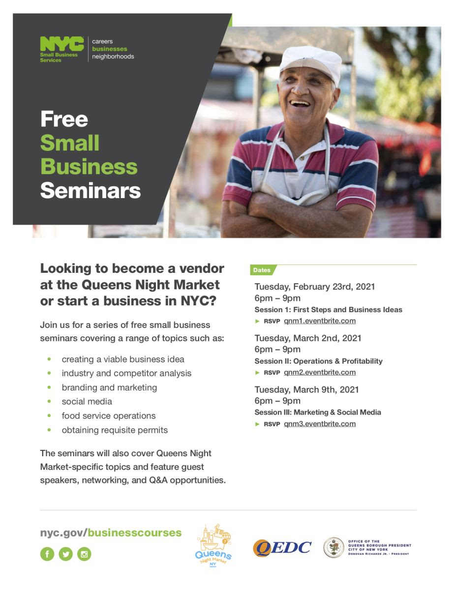 SBS is hosting free small business seminars The Flushing Blog