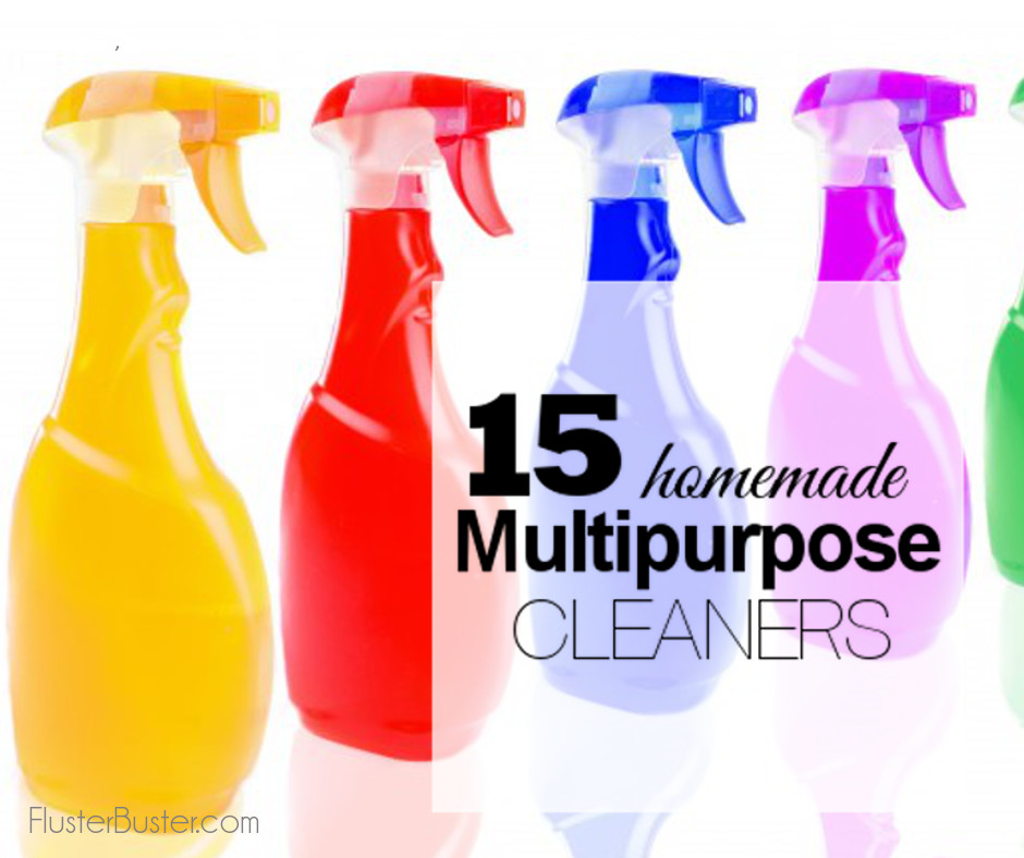 Cleaning Homemade Multipurpose Cleaners Fluster Buster