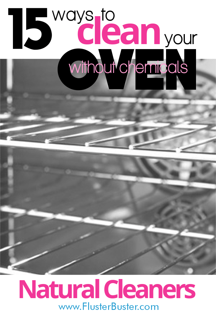 15 Ways to Get a Cleaner Oven w/o Chemicals Fluster Buster