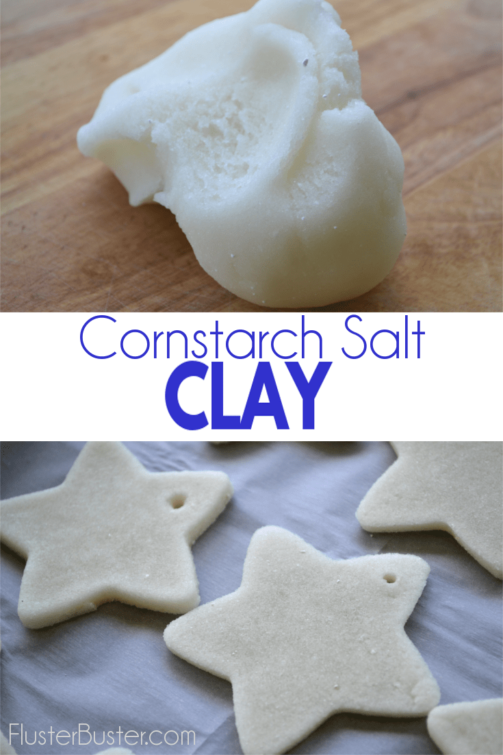 Creating Fun with Cornstarch Salt Clay Fluster Buster