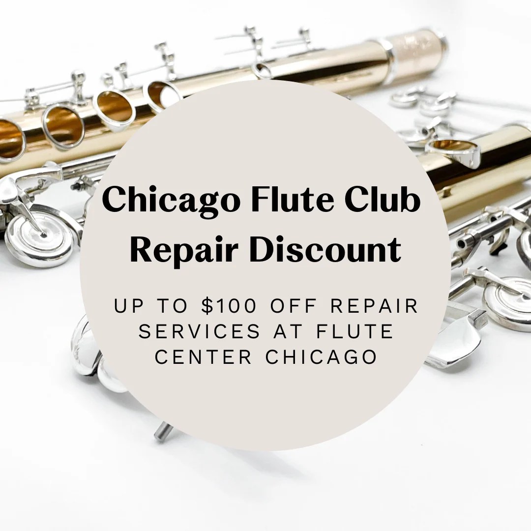 Chicago Flute Club Repair Discount Flute Center