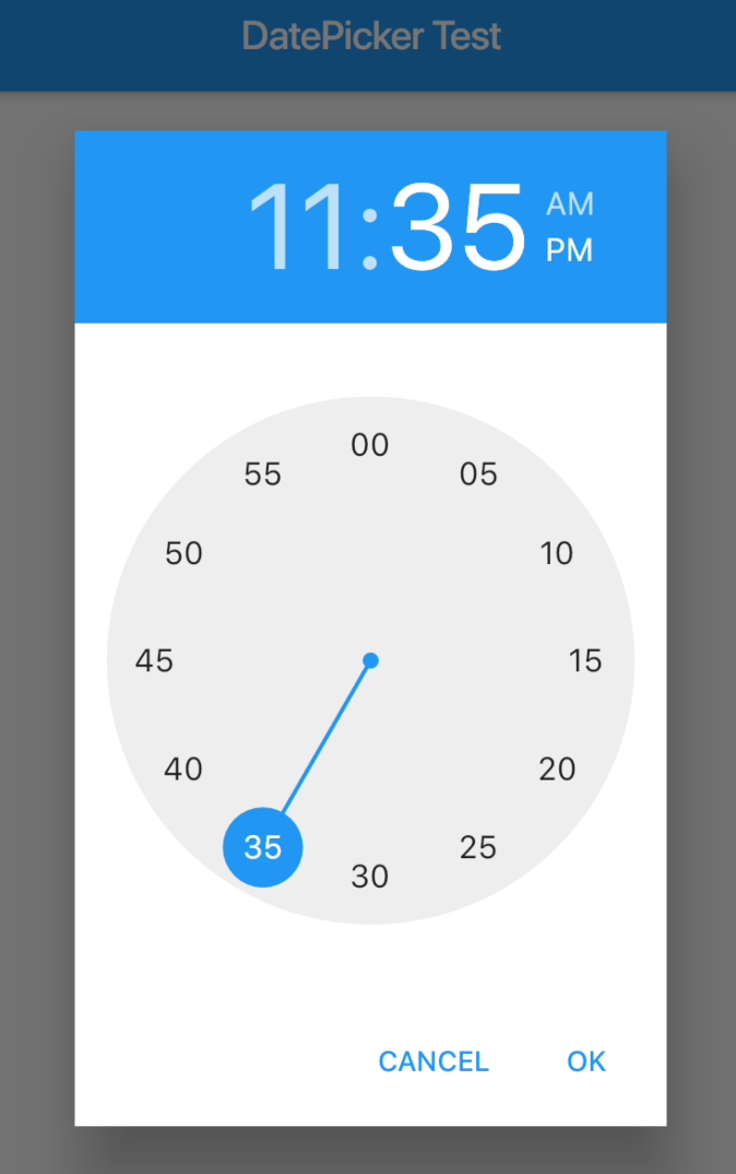 時計を表示して時刻の入力を簡単にする TimePicker の利用方法 各種 Material ウィジェットの使い方 Flutter 入門