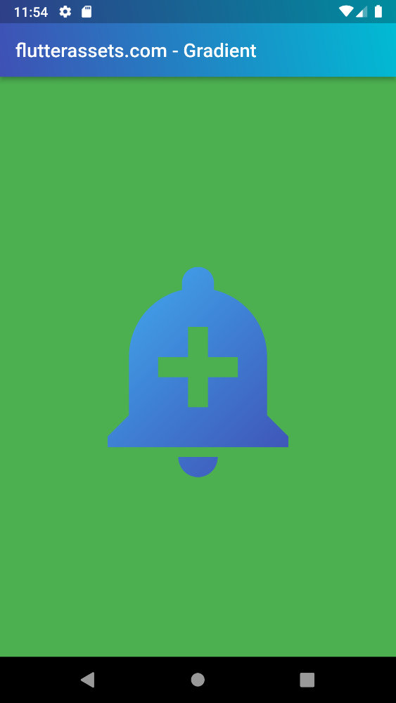 How to add a gradient background colour in Flutter?