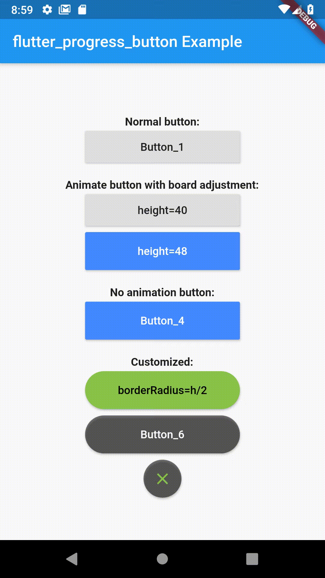 Button In Flutter