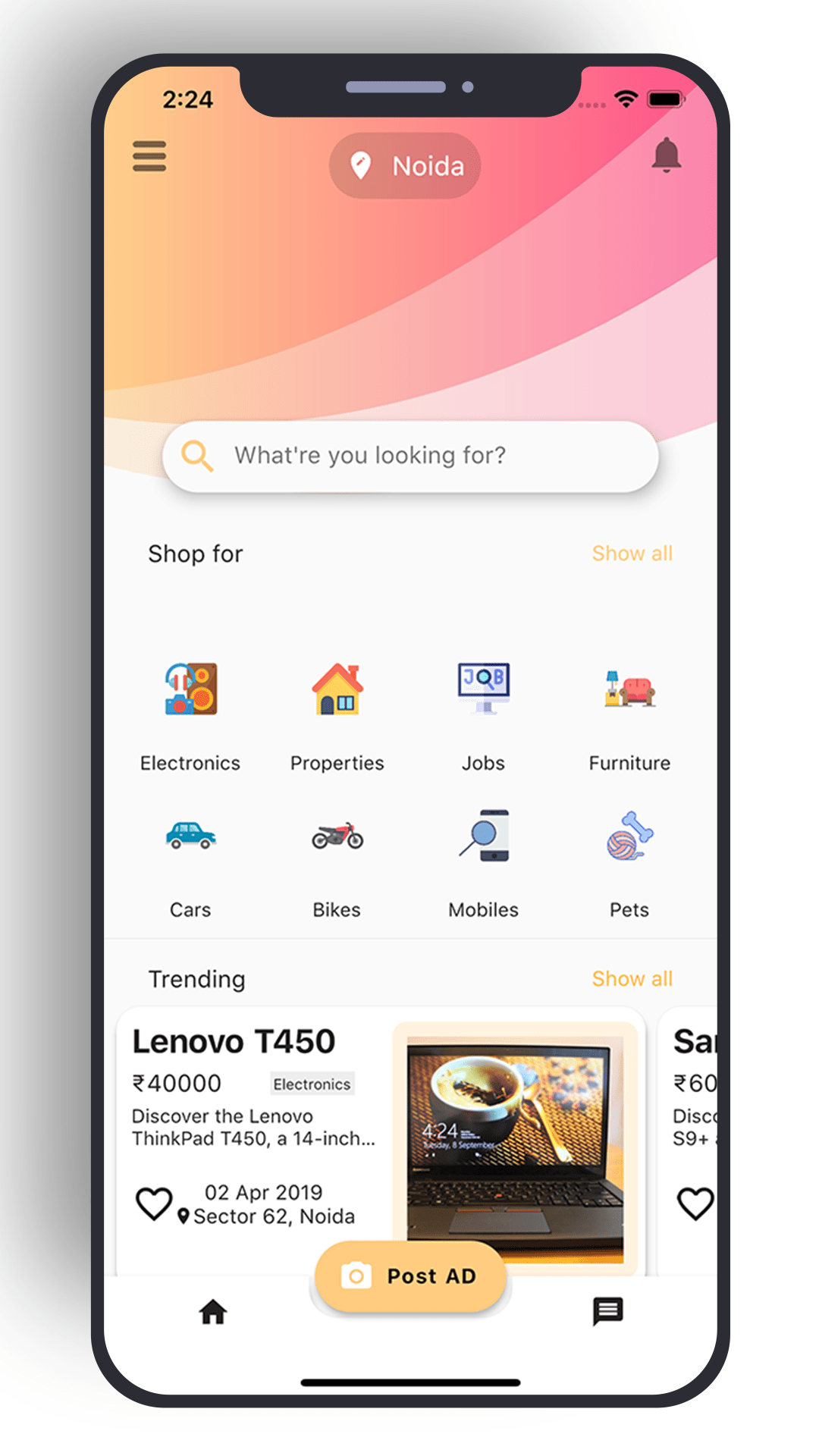 A Sample App To Showcase Classified App Using Flutter Free Flutter