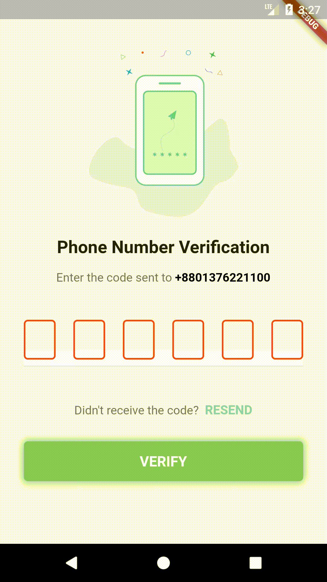 A flutter package which will help you to generate pin code fields