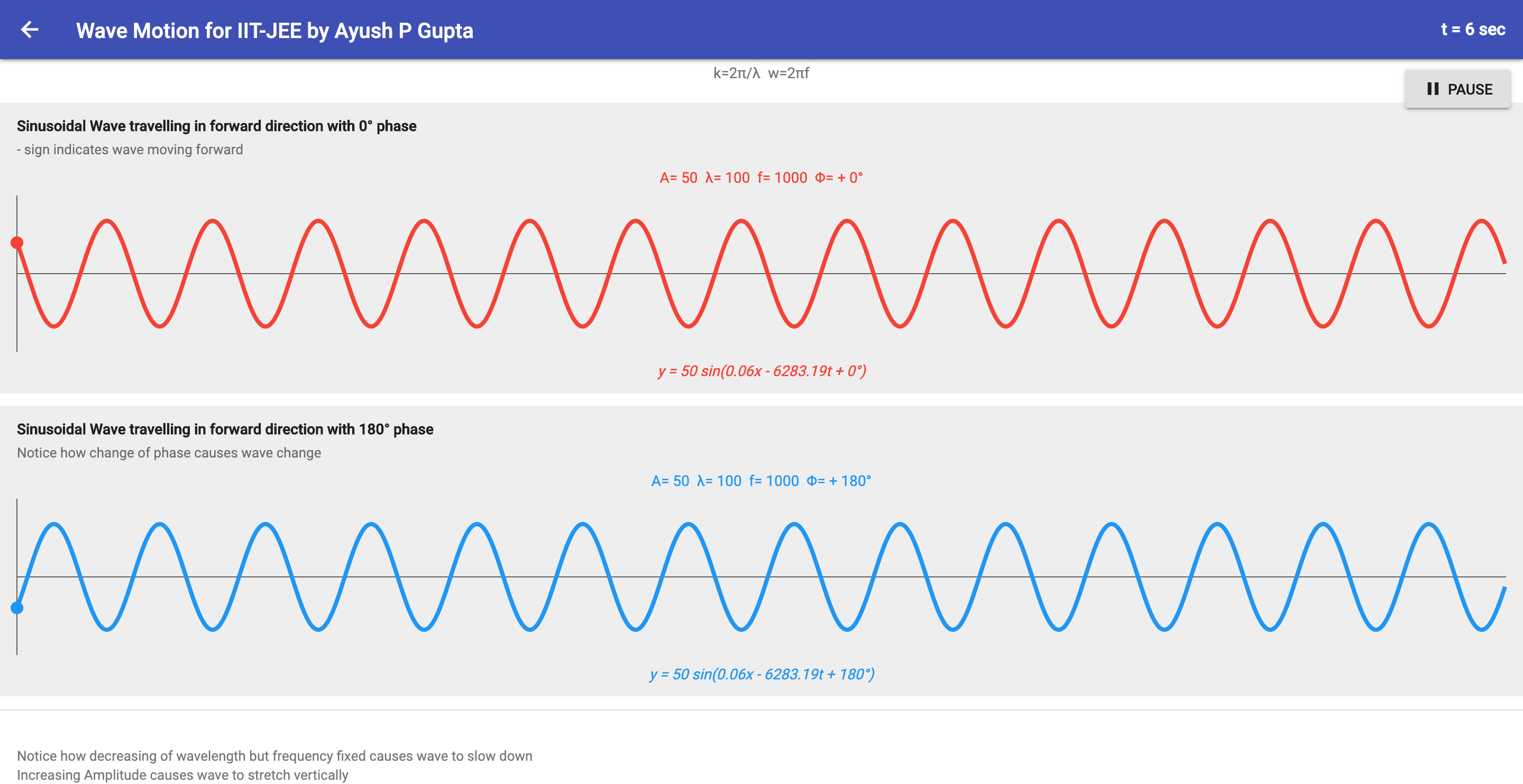 A Flutter project for physics concepts