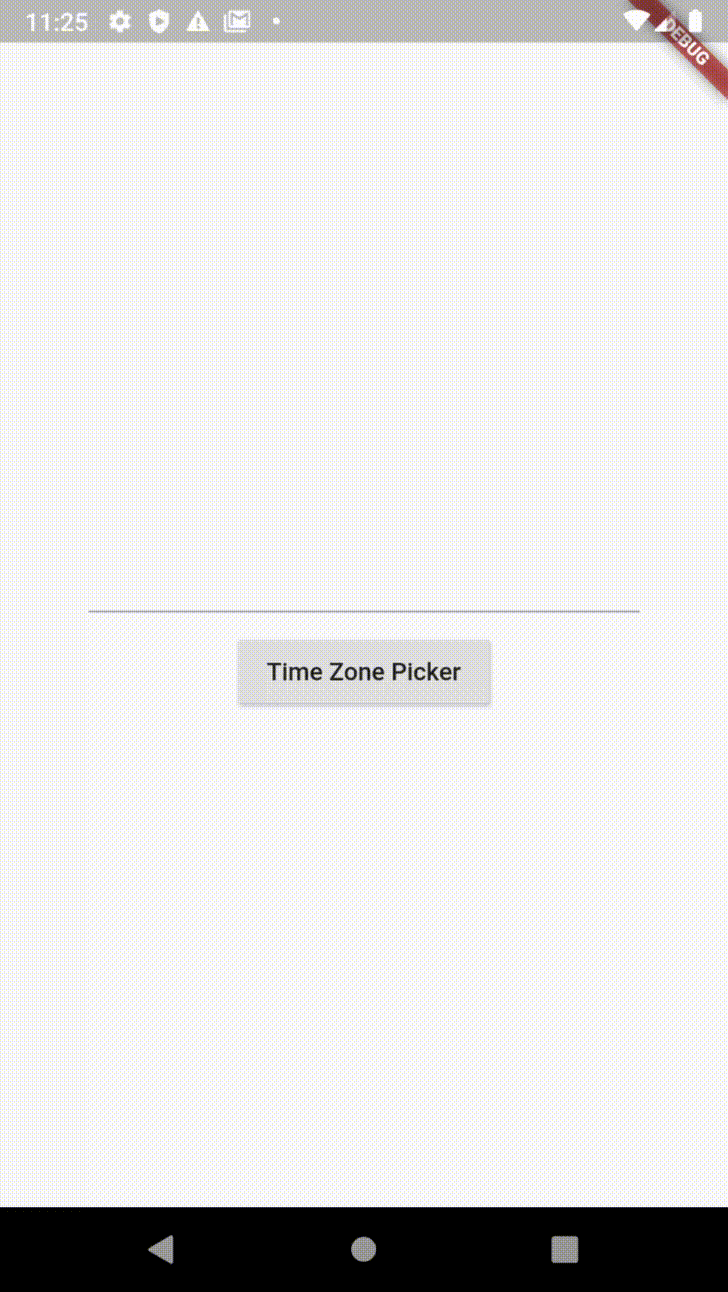 An interface that lets you filter through the IANA Time Zone Database