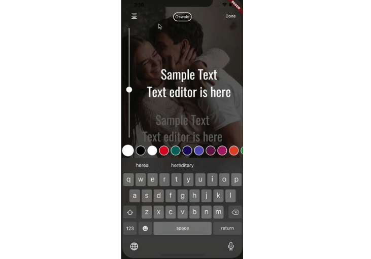 An instagram like text editor widget for flutter LaptrinhX