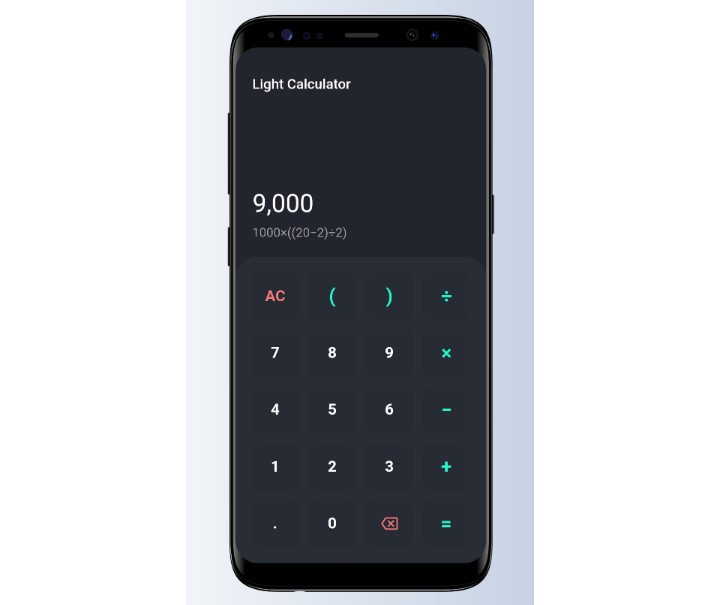 A simple and beautiful calculator app using Flutter