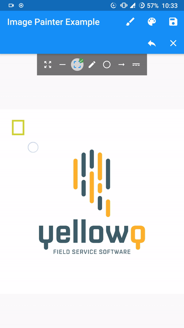 A flutter implementation of painting over image
