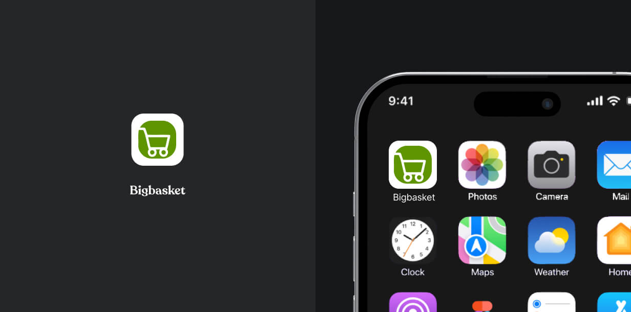 BigBasket UI template App in Flutter FreshCart App template Graphicfort