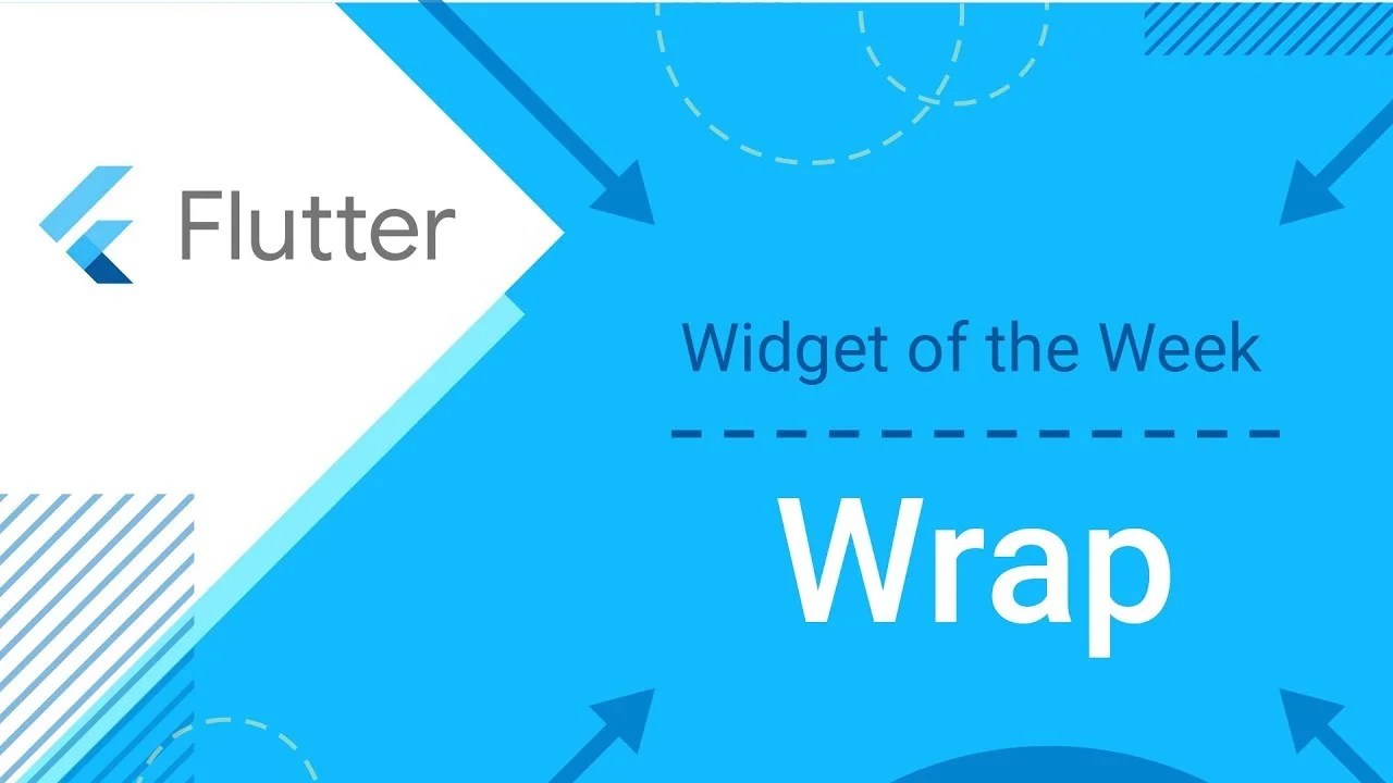 Learning Flutter Widgets, Widget 3 Wrap Flutterfumes