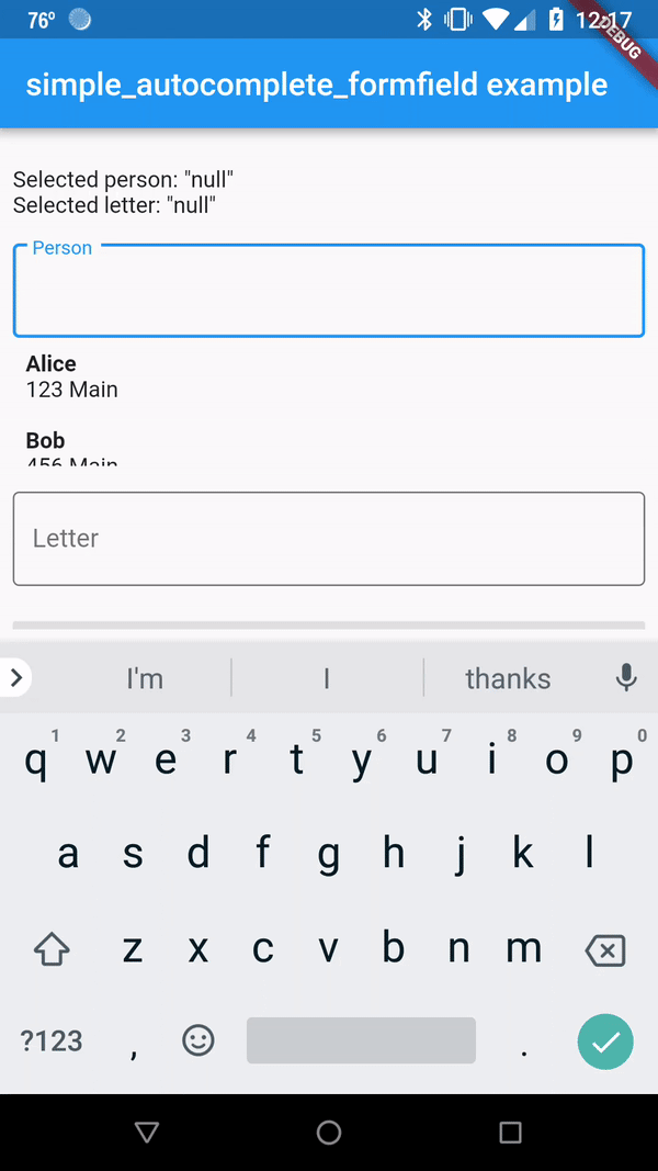 Top Flutter Typeahead, Search Field packages Flutter Gems