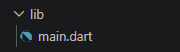 Lib folder and main.dart file