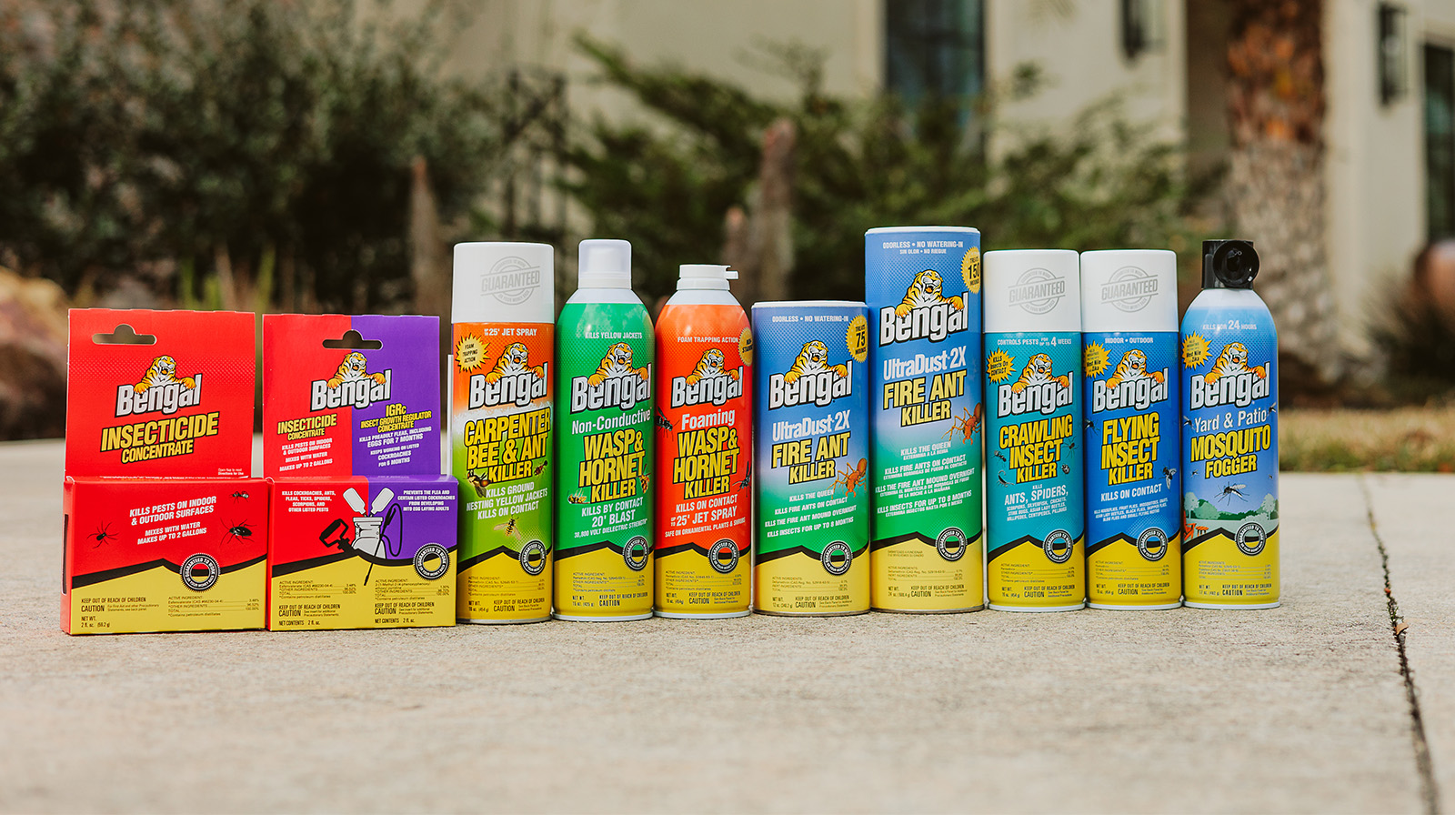 Bengal Products Inc. Premium Insecticides Kill Bugs Kill Insects