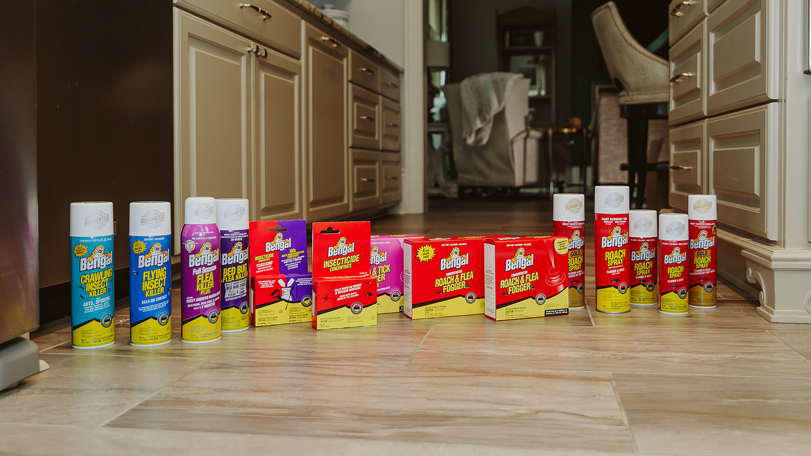 Bengal Products Inc. Premium Insecticides Kill Bugs Kill Insects