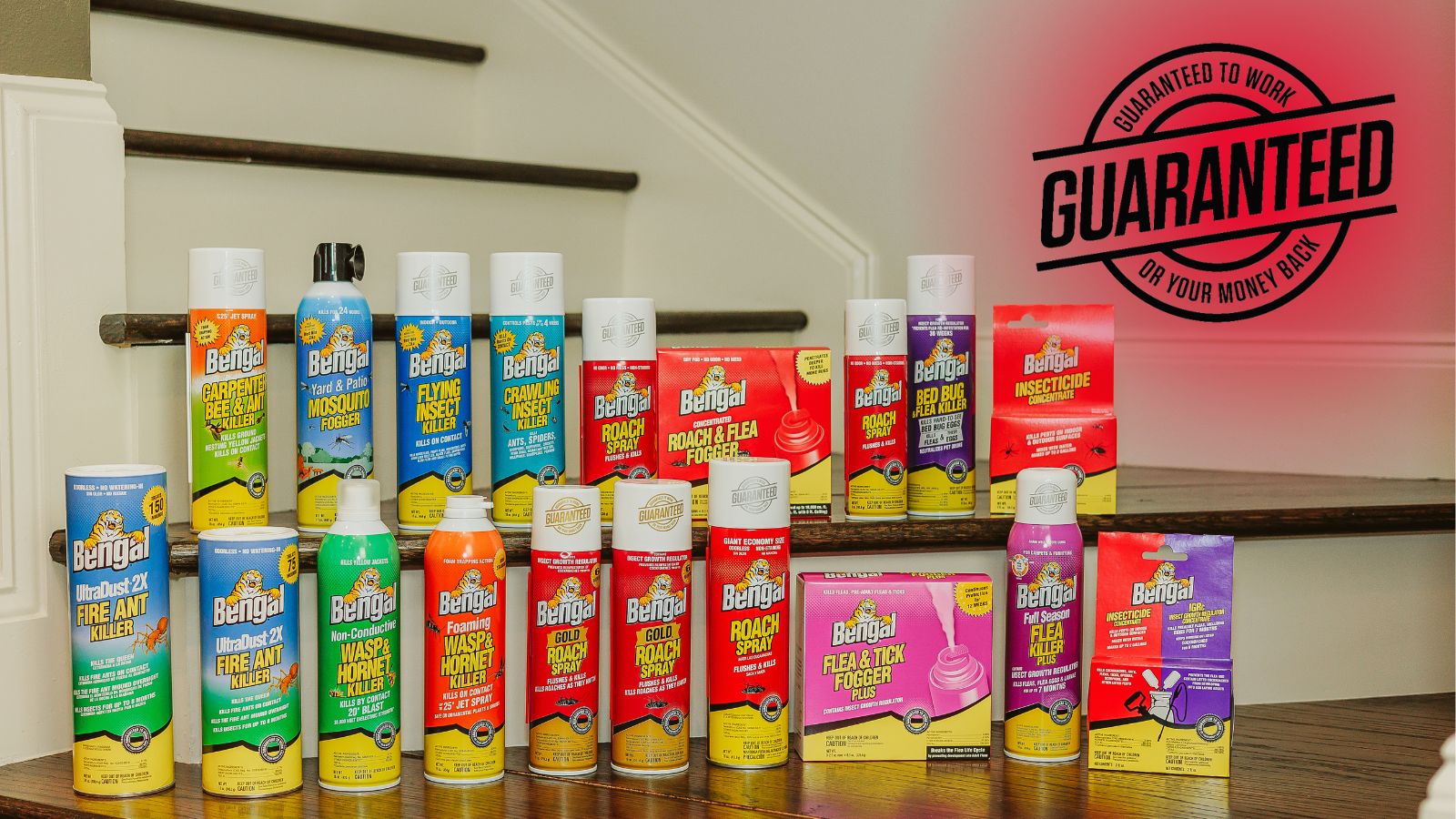 Bengal Products Inc. Premium Insecticides Kill Bugs Kill Insects