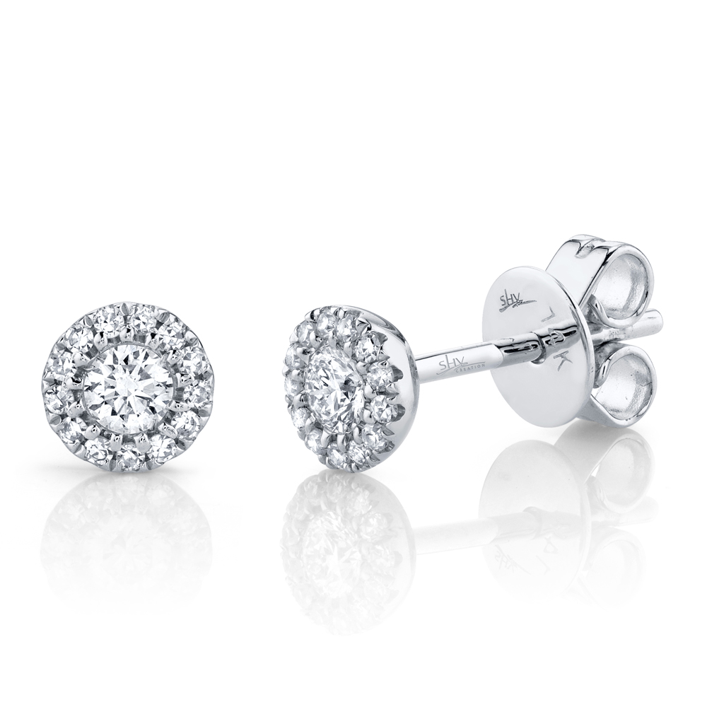 Diamond Stud Earrings Antons Fine Jewelry Baton Rouge, Louisiana