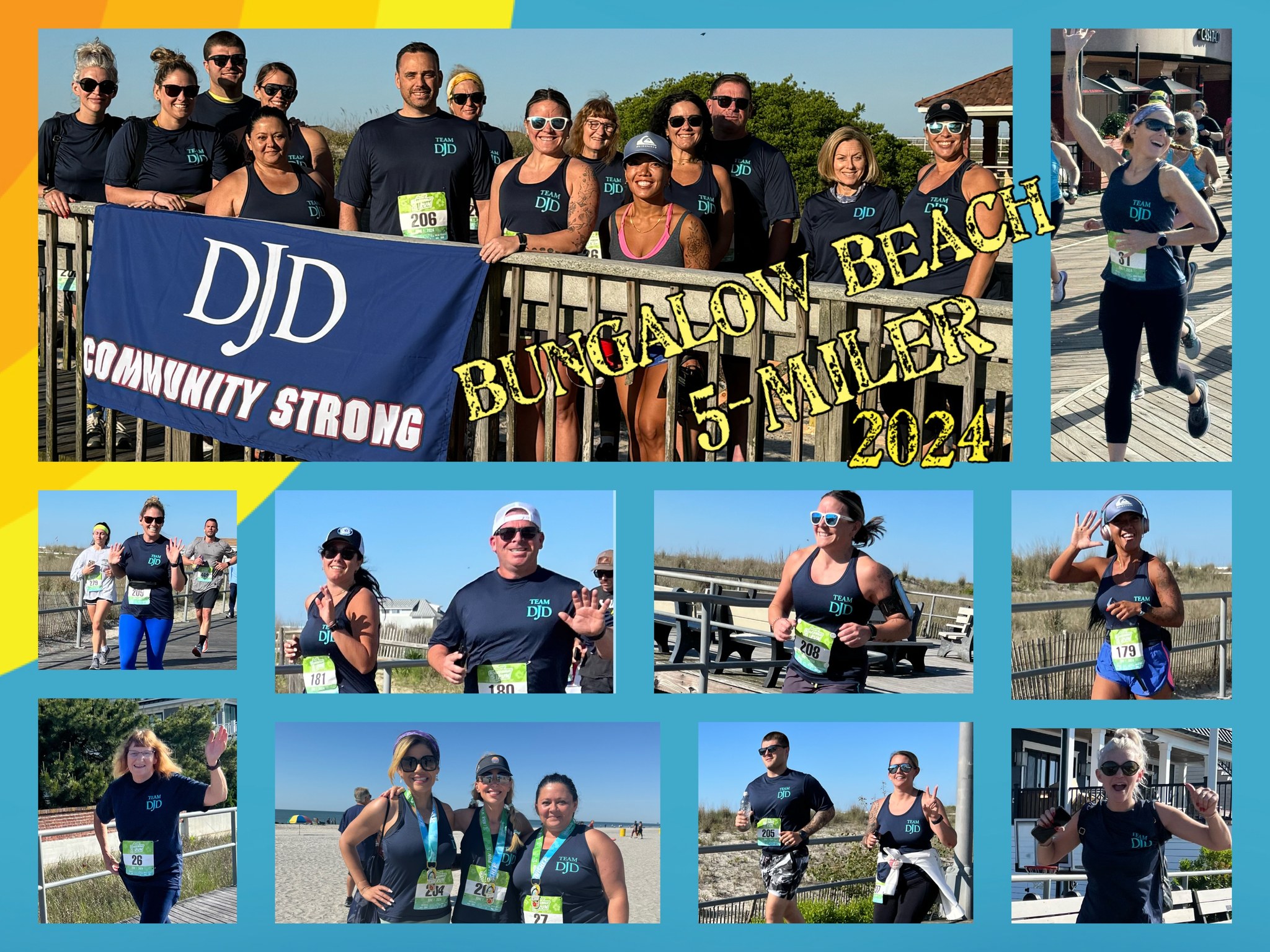 Team DJD Runs Bungalow Beach 5 Miler D'Arcy Johnson Day Lawyers