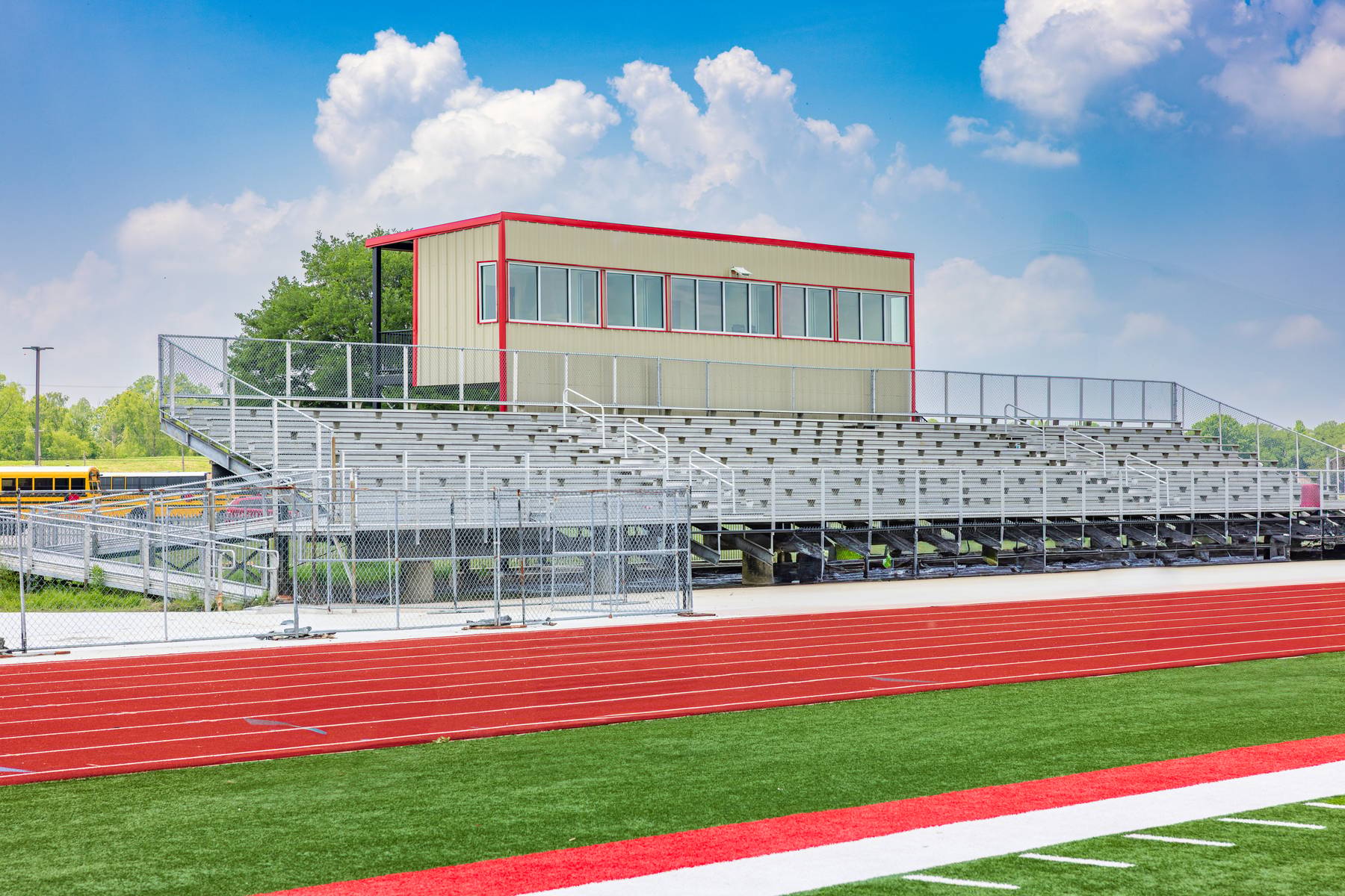 Iberville Parish School System Press Boxes Nrk Construction