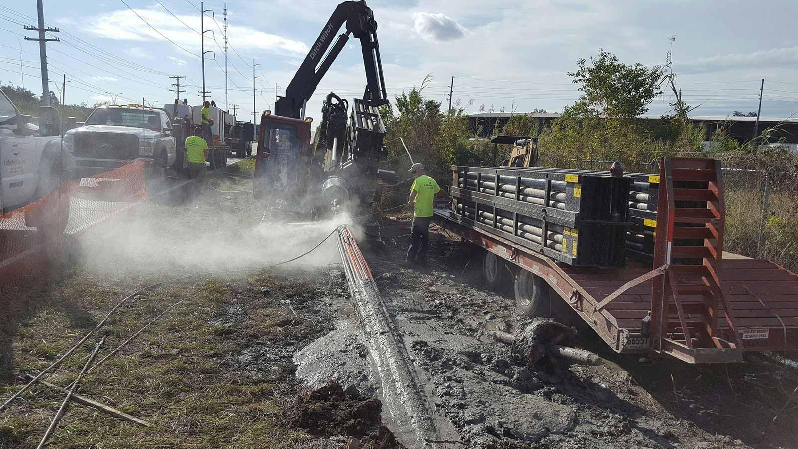 Horizontal Directional Drilling GridSource HDD boring and drilling