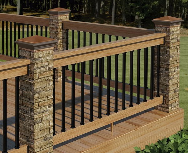 20+ Creative Deck Railing Ideas for Inspiration