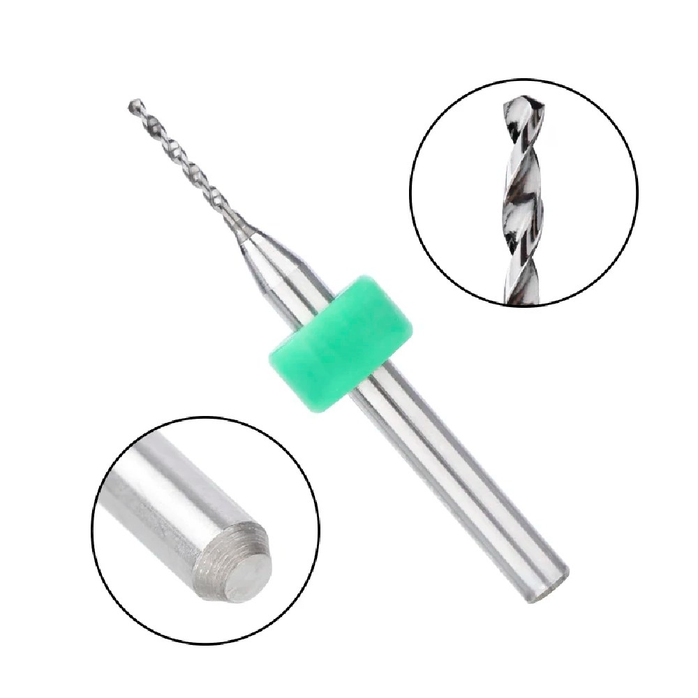 Micro Drill Bit For CNC Size 1.10mm Flux Electronix