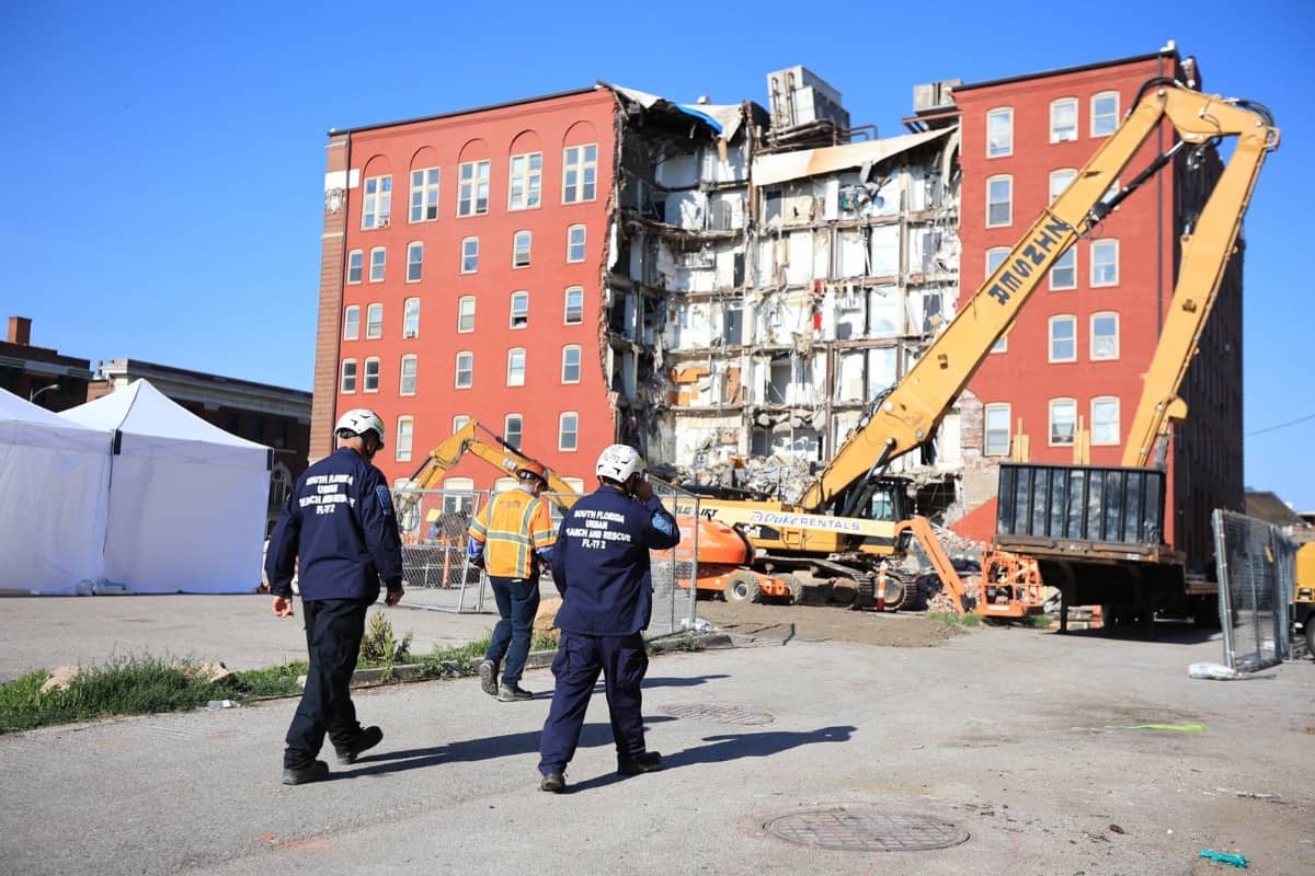 Florida sends personnel to assist in Iowa building collapse recovery