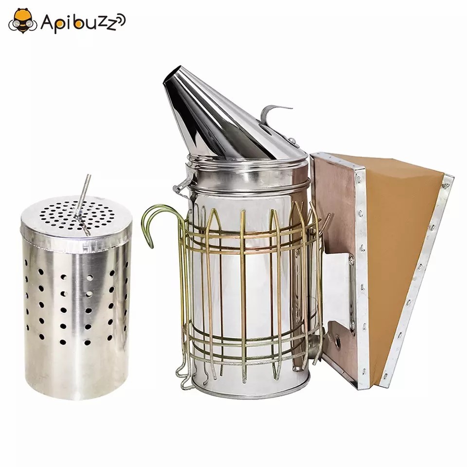 Stainless Steel Honey Bee Smoker with Inner Tank