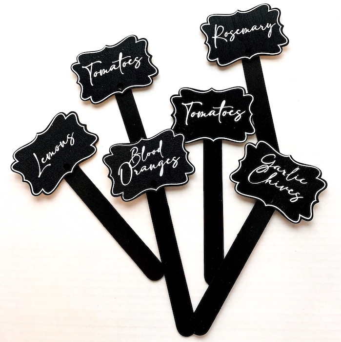 Plant Label Stakes that you can make easily! Fly and Design