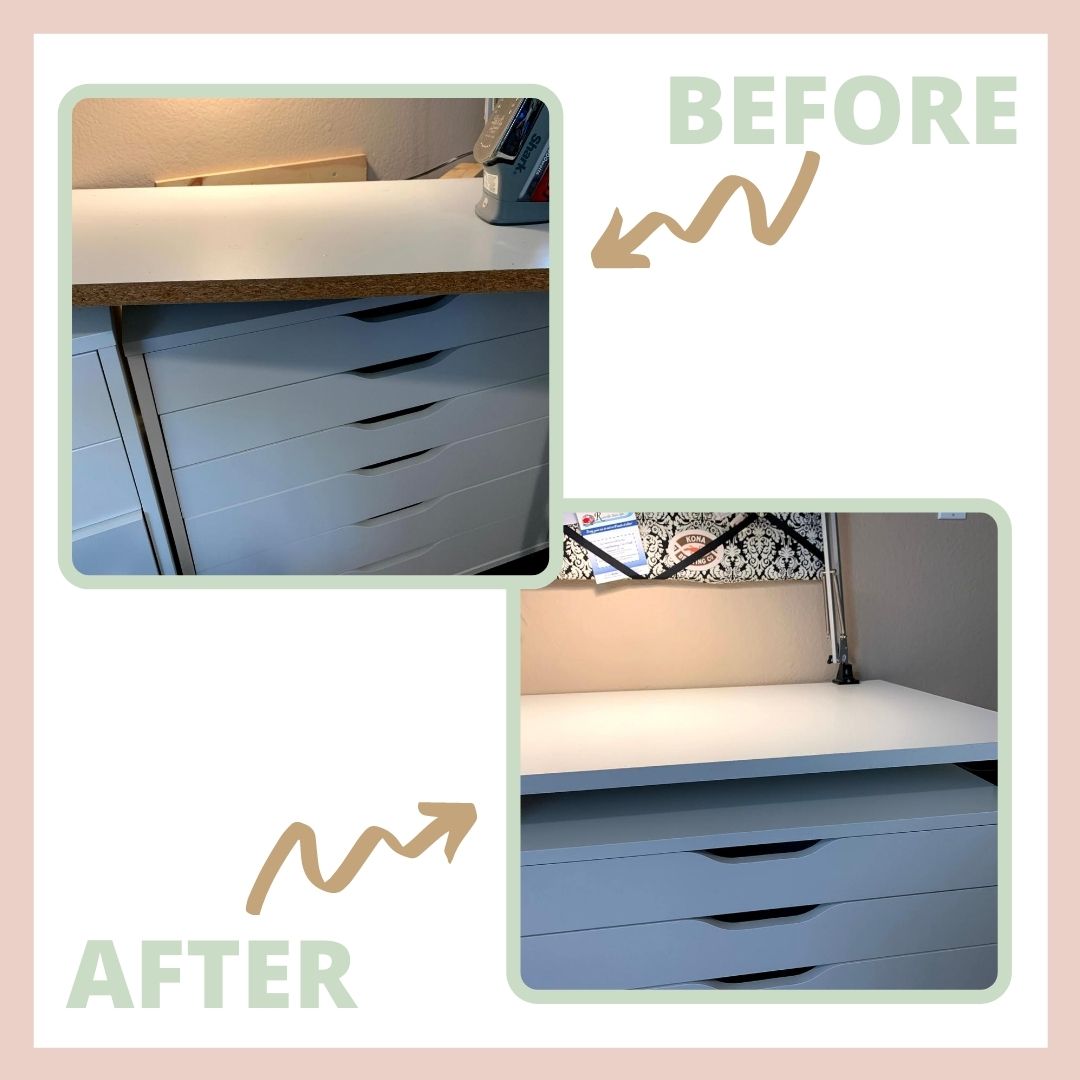 How to apply melamine edging to unfinished wood. Easy! Fly and Design