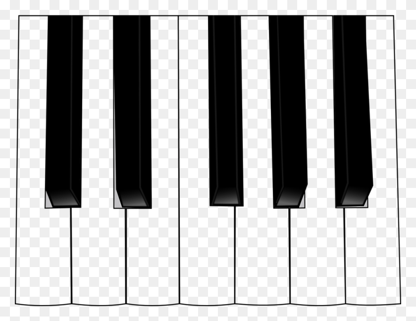 Piano Keyboard Clipart Black And White FlyClipart