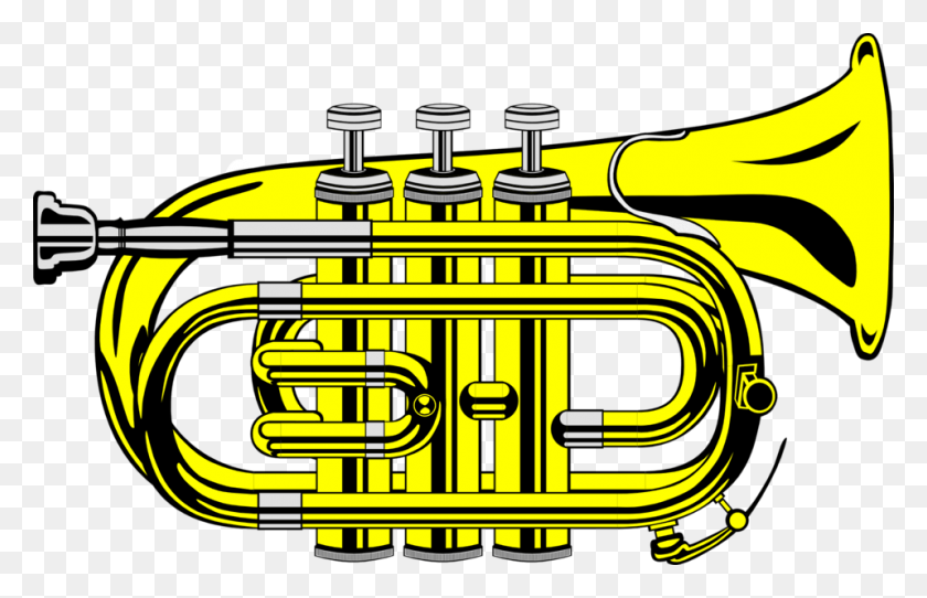 French Horn Royalty Free Vector Clip Art Illustration Mellophone