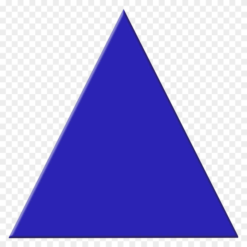 Blue Triangle Triangle PNG Stunning free transparent png clipart