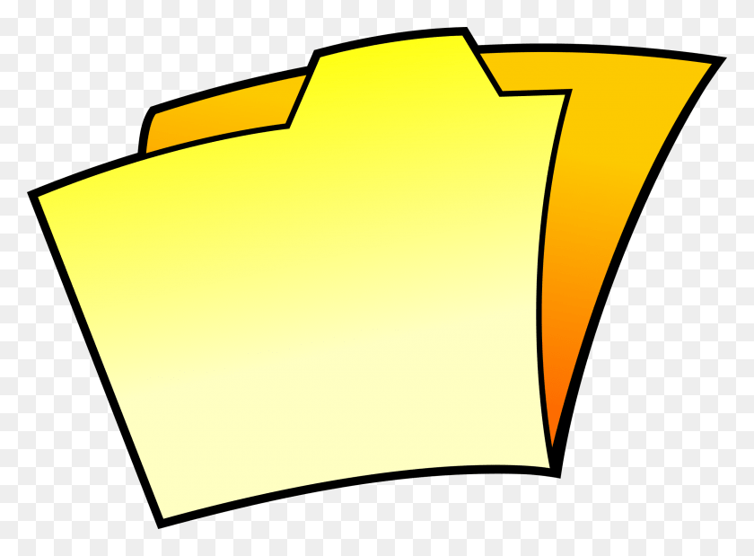 Clipart Yellow Folder Clipart FlyClipart