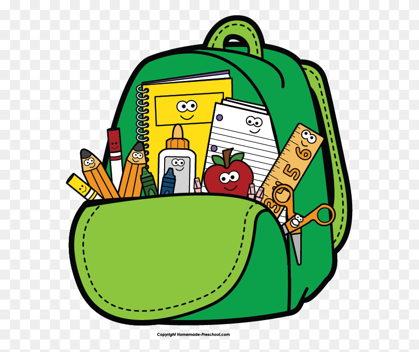 Folder Clipart Backpack Braid Clipart FlyClipart