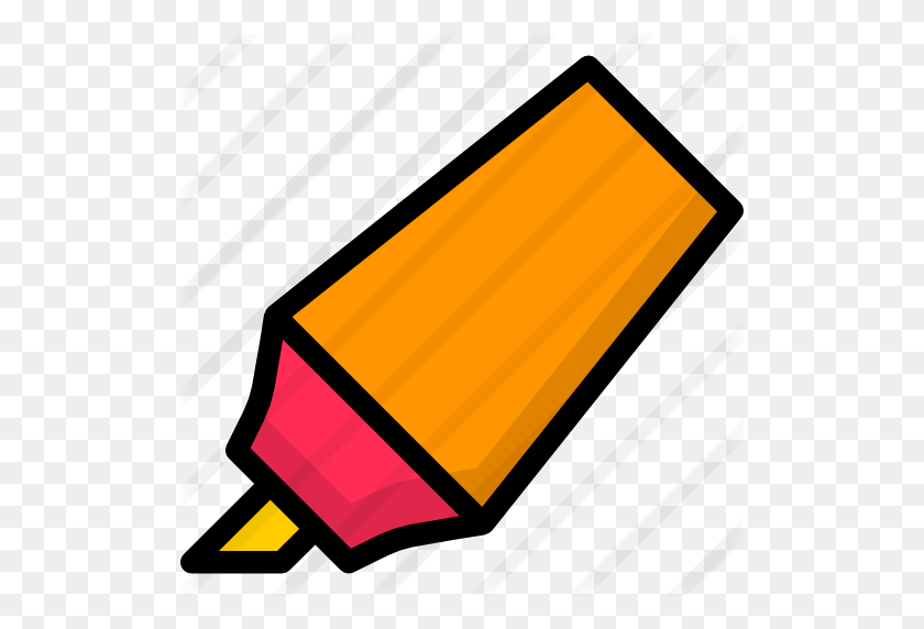 Yellow Highlighter Marker Clip Art Highlighter PNG FlyClipart