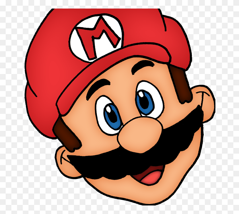 Super Mario Telegram Stickers On Behance Mario Head PNG FlyClipart