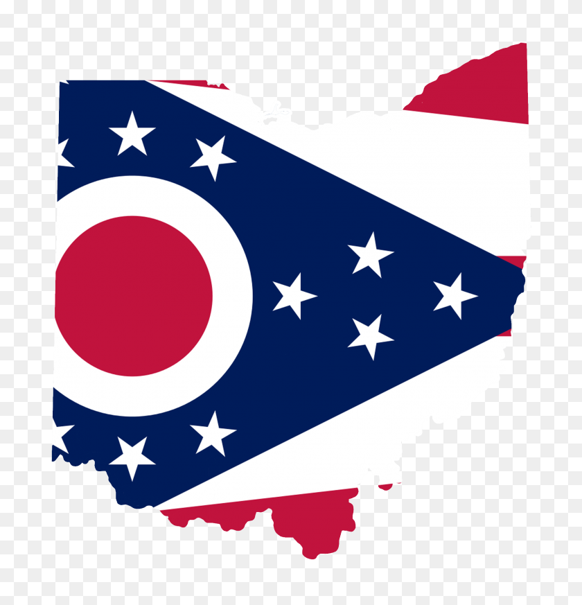 Bandera De Ohio Mapa Preciso Ohio Png FlyClipart