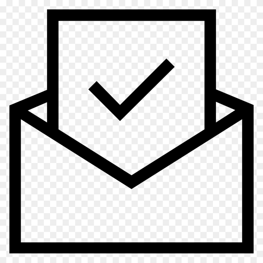 File Vector De Email, Envelope, Mail, Stencil HD PNG Download