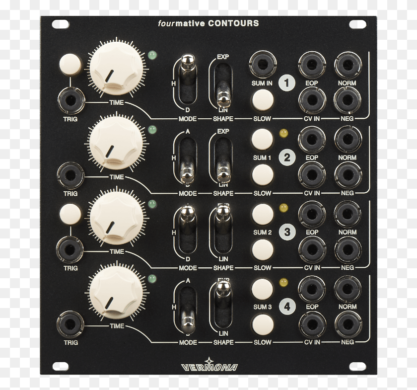 Fmc Front Border Clock Generator Synth Module, Computer Keyboard