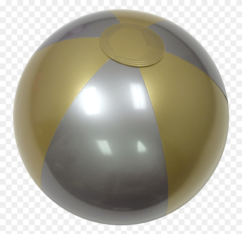 Solid Gold Beach Balls Sphere, Lamp, Ball, Bowl HD PNG Download
