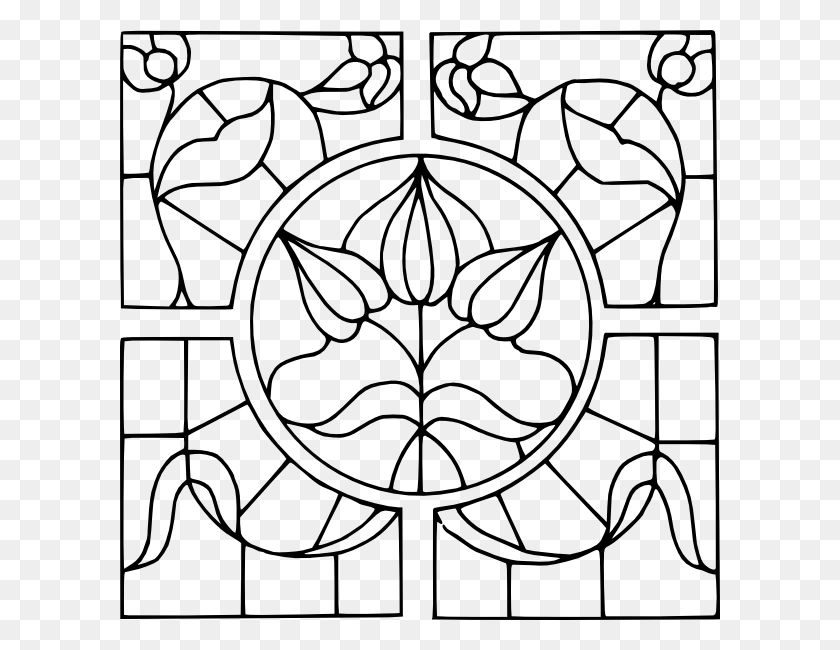 Stained Glass Patterns Vector, Pattern, Symbol, Ornament HD PNG Download FlyClipart