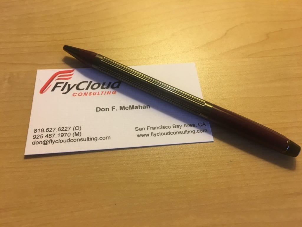 A Card & A PenMy Lifetime Franchise… FlyCloud Sales Consultants