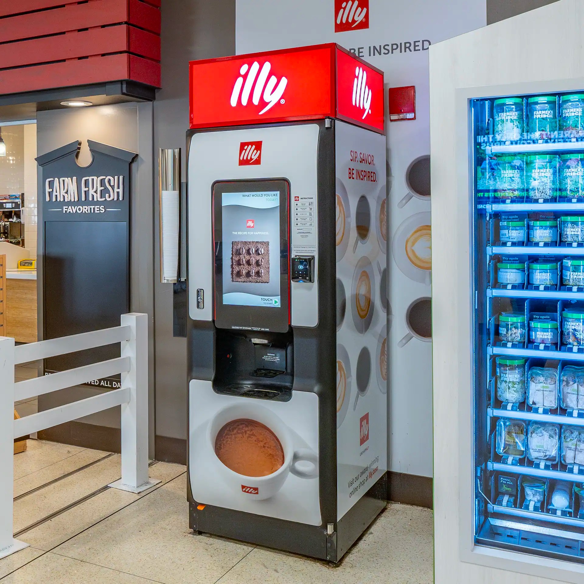 illy Coffee John Glenn International (CMH) & Rickenbacker (LCK