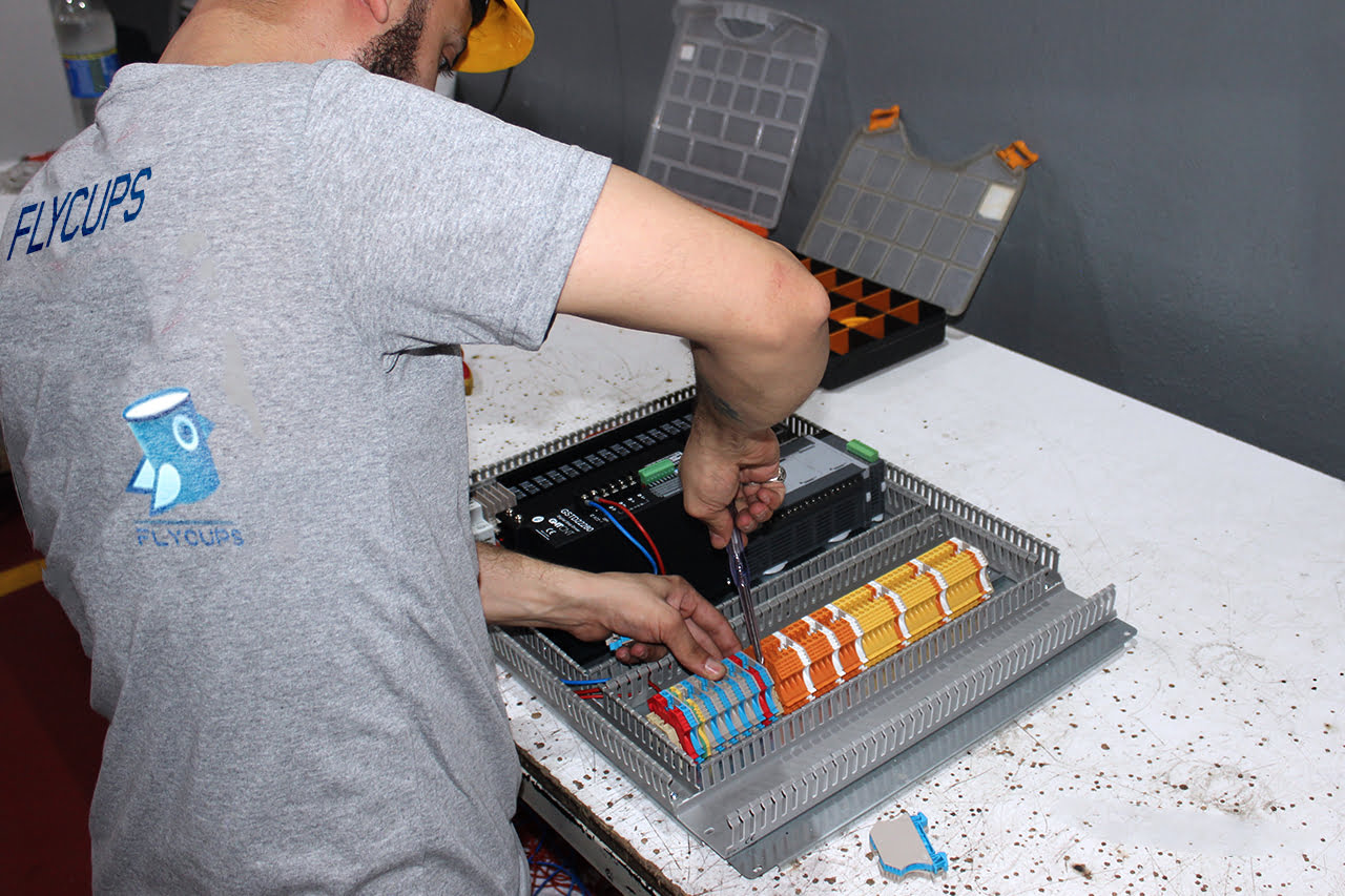 Fan Paper Cup Printing and Die Cutting Machine 30 Meter per Min