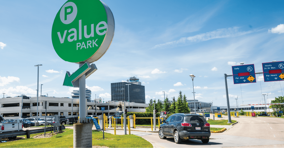 Parking & transportation Edmonton International Airport