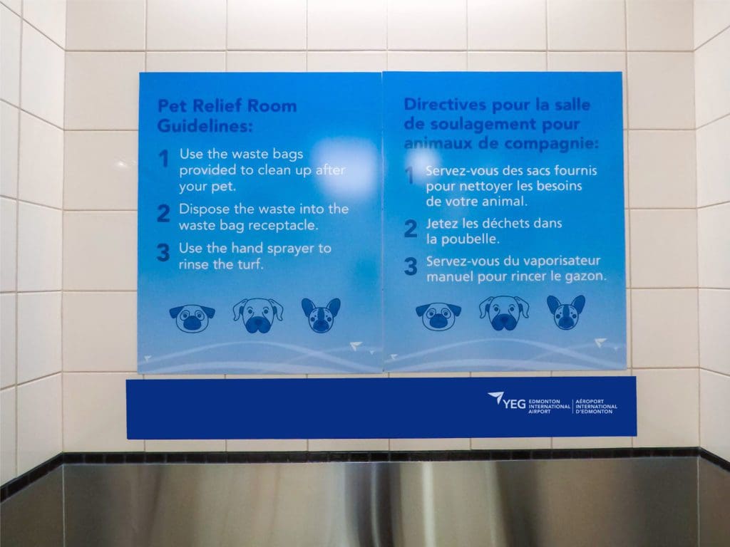 Travelling with pets Edmonton International Airport